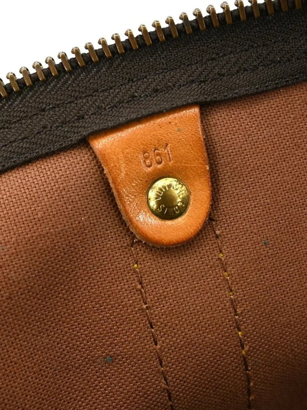 Best01 LOUIS VUITTON KEEPALL 50 TRAVEL HANDBAG MONOGRAM